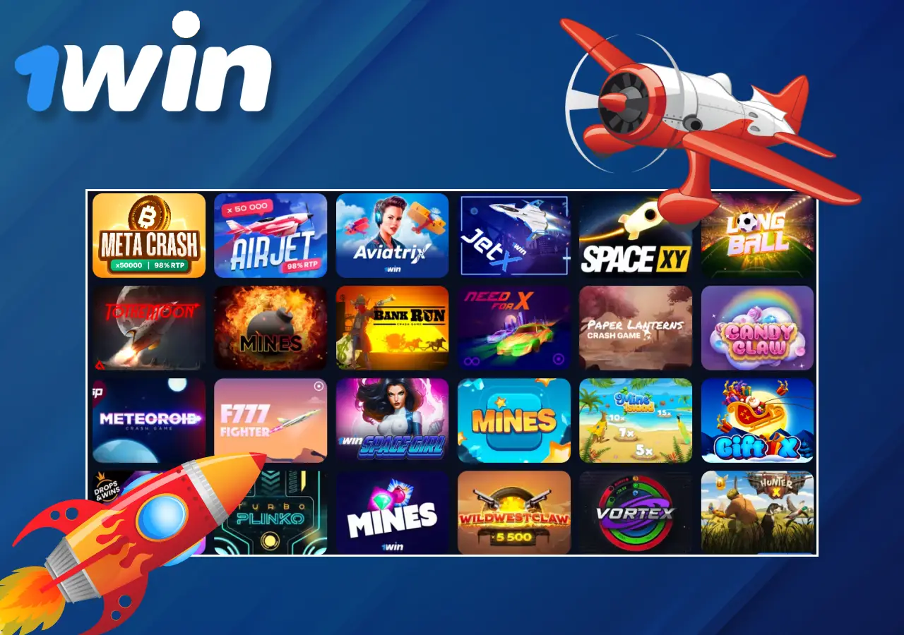 collection de jeux de 1Win France casino